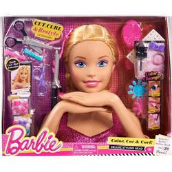 Barbie Color Cut and Curl Styling Head