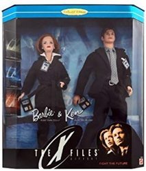 CA Barbie The X-Files Agent Doll Tracker