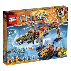 LEGO Chima King Crominus Rescue 70227 Tracker