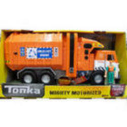 Tonka Mighty Motorized Vehicle Side Loader Truck Tracker