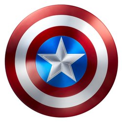 Marvel Legends Captain America 75th Anniversary Metal Shield Tracker