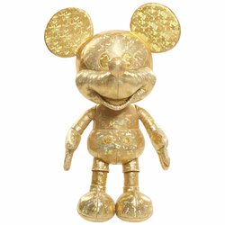 Disney Golden Mickey Mouse Plush Tracker