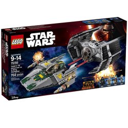LEGO Star Wars Vader's TIE Advanced vs. A-Wing Starfighter 75150 Tracker
