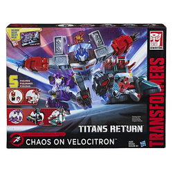 Transformers Titans Return Chaos on Velocitron Tracker